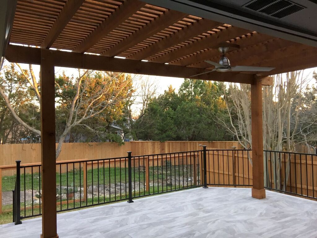 concrete patio 