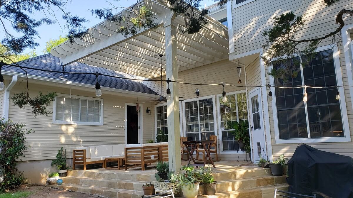 After Archadeck of Austin completed the project