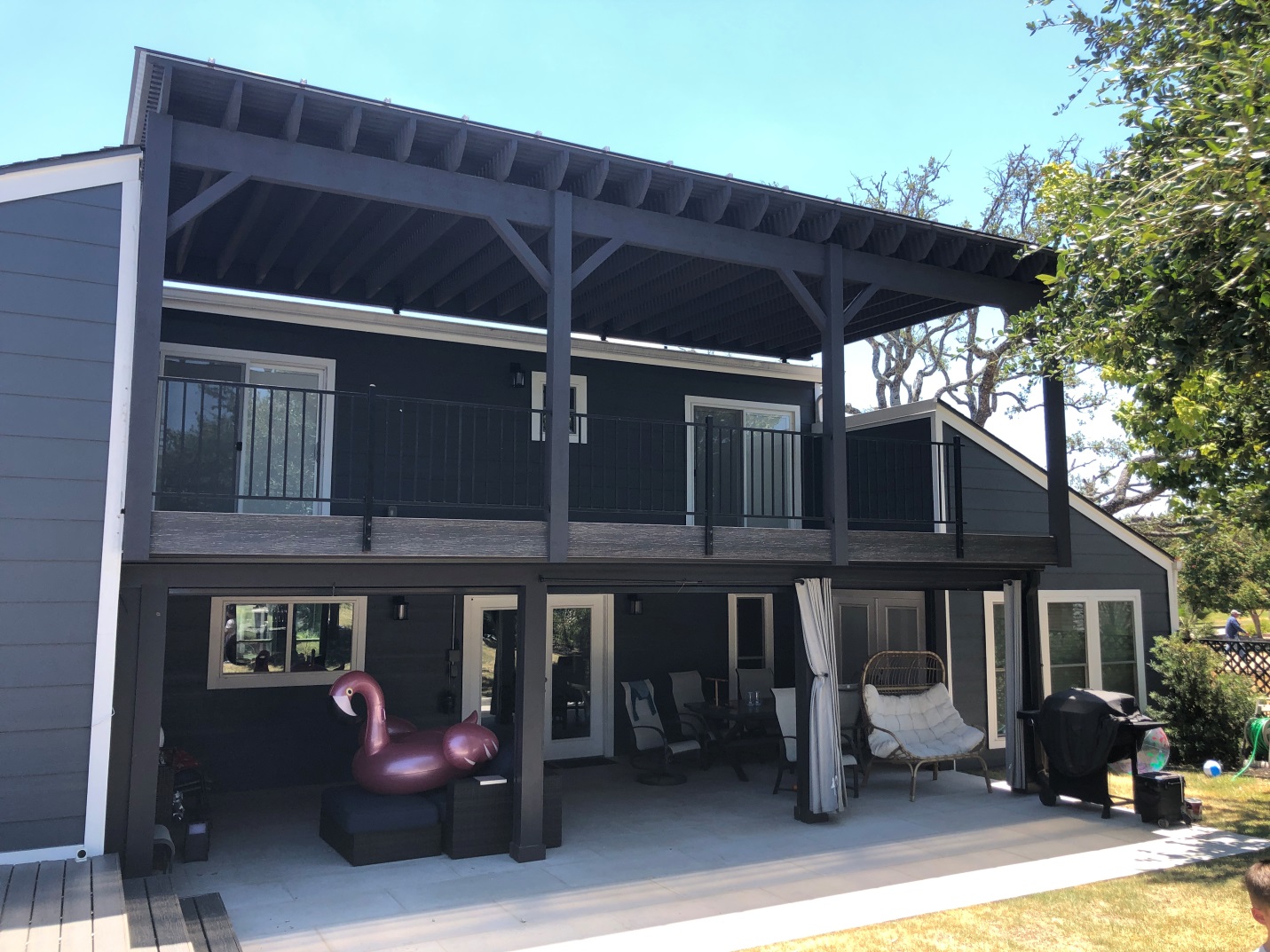 custom lakeway pergola