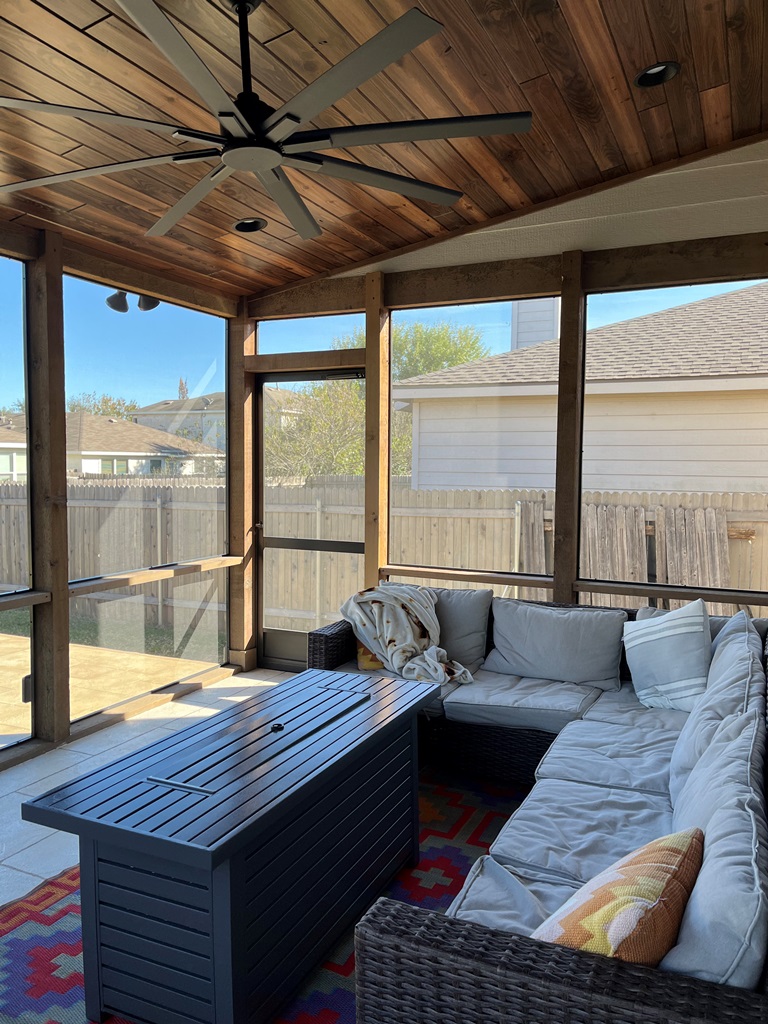 Outstanding Cedar Park outdoor living space combinations.