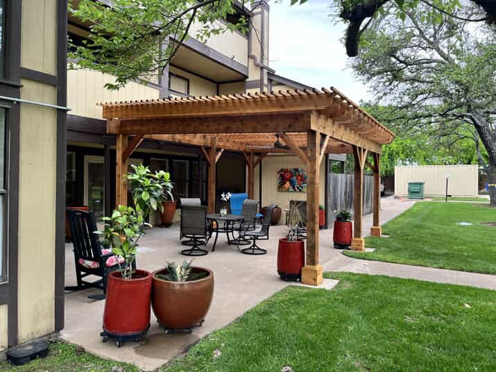 Cedar Pergola Builders Austin TX