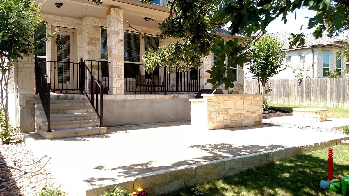 backyard patio