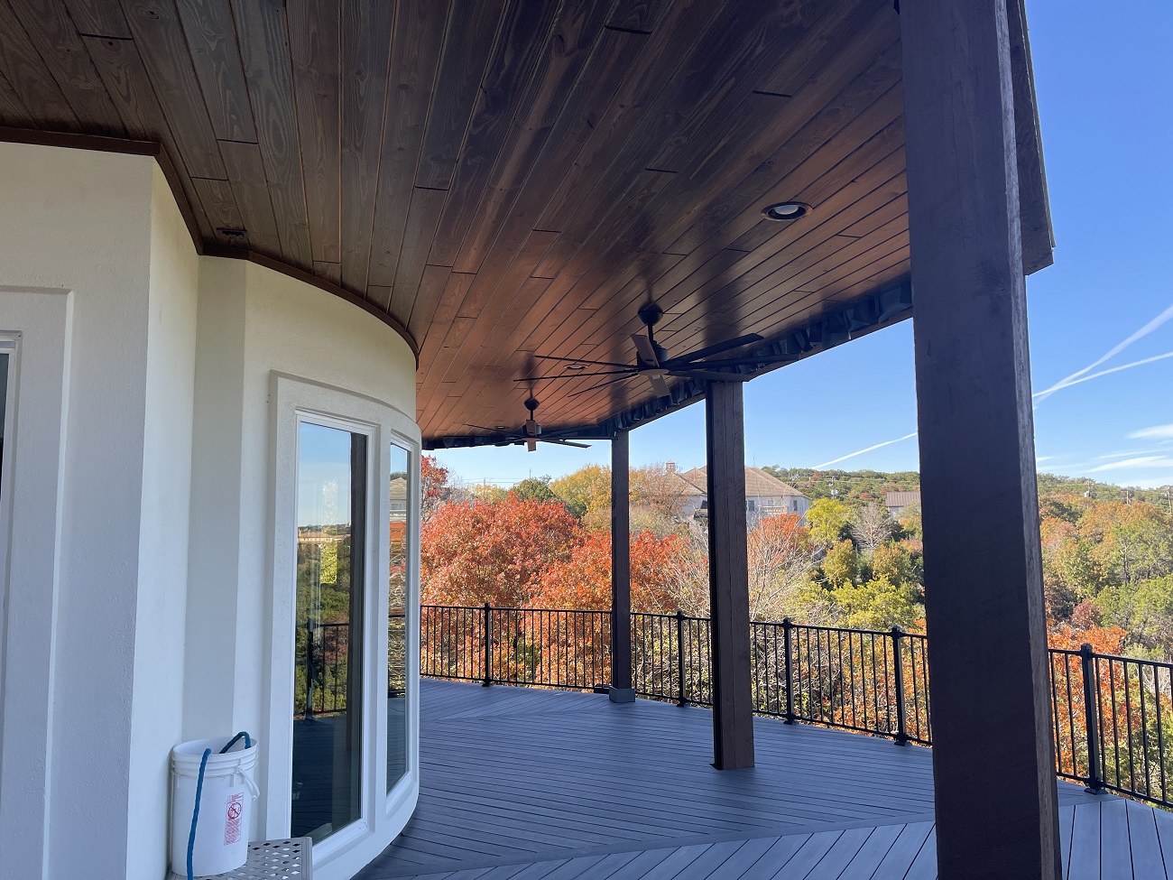 covered deck