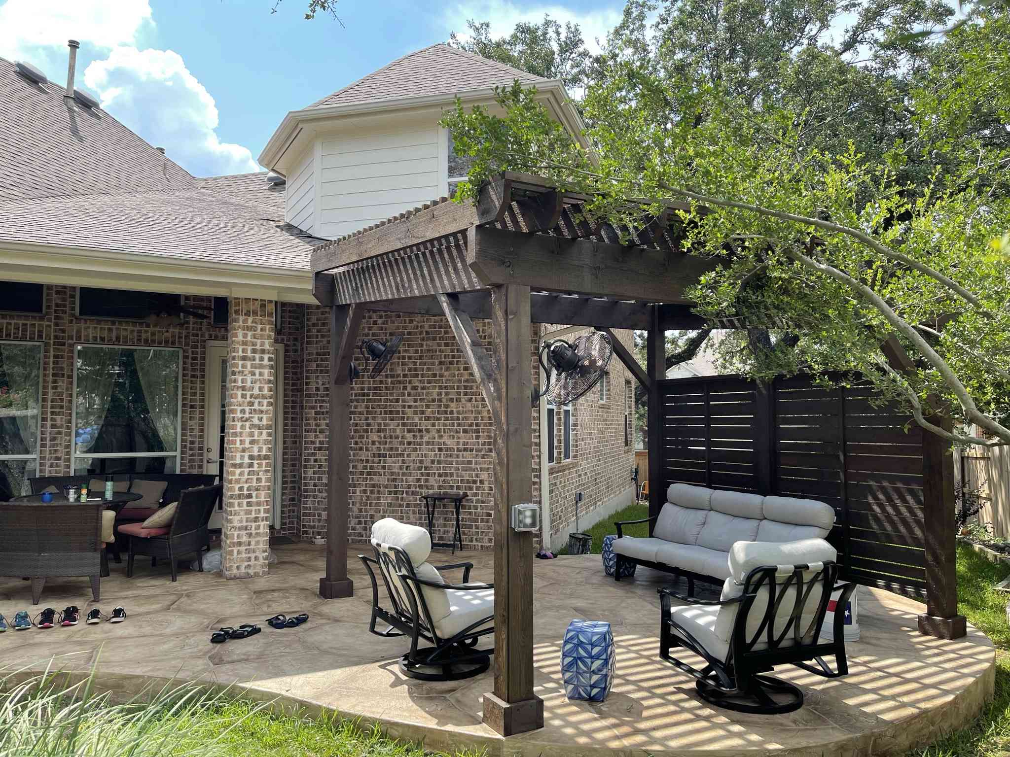 custom patio and pergola avery ranch