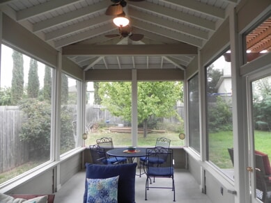 detached covered porch