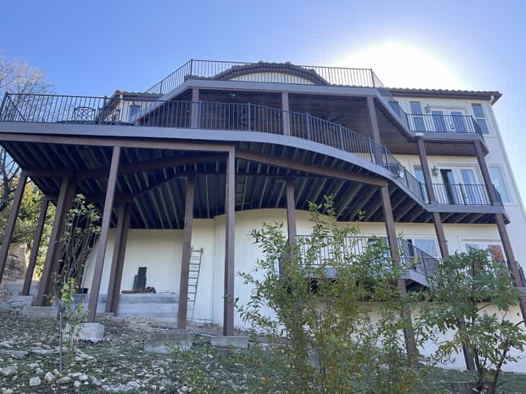 elevated deck austin