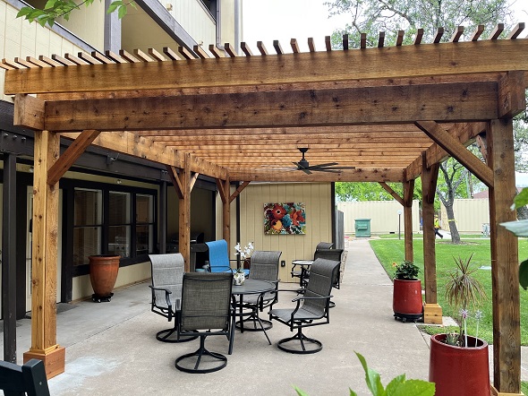 featured pergola designer and builder NW Austin