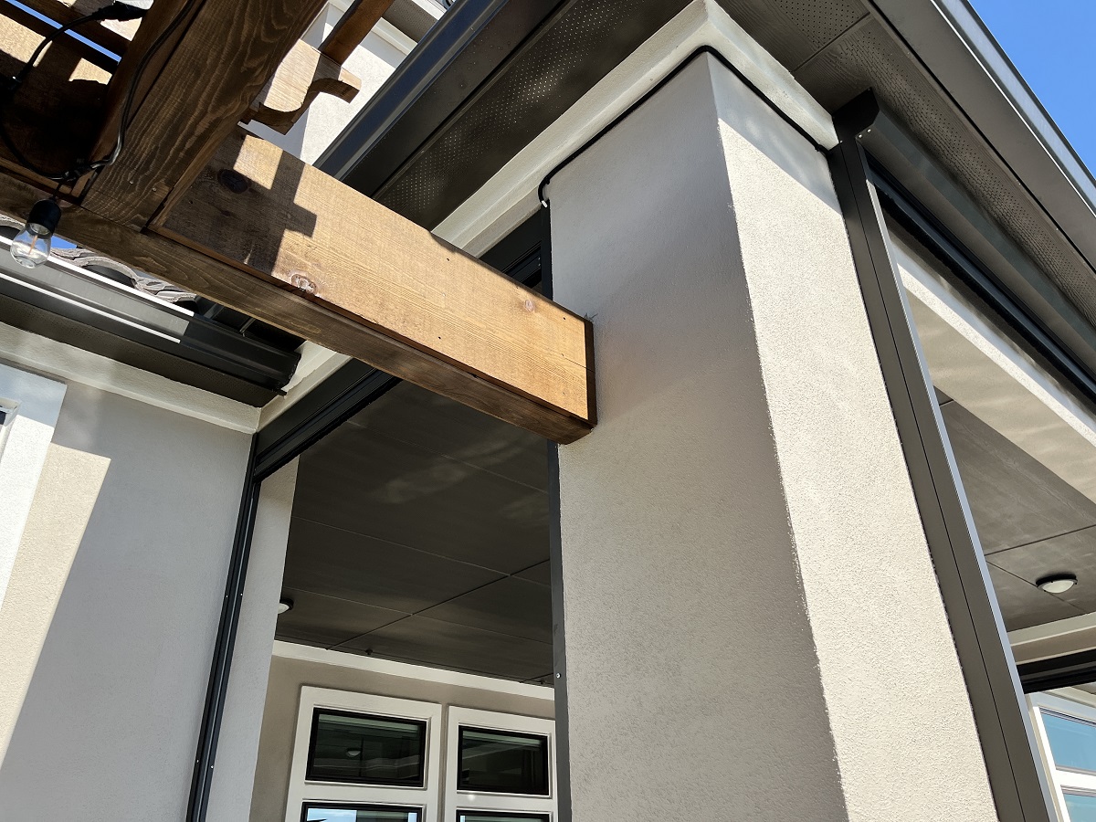 leander tx pergola tie into home