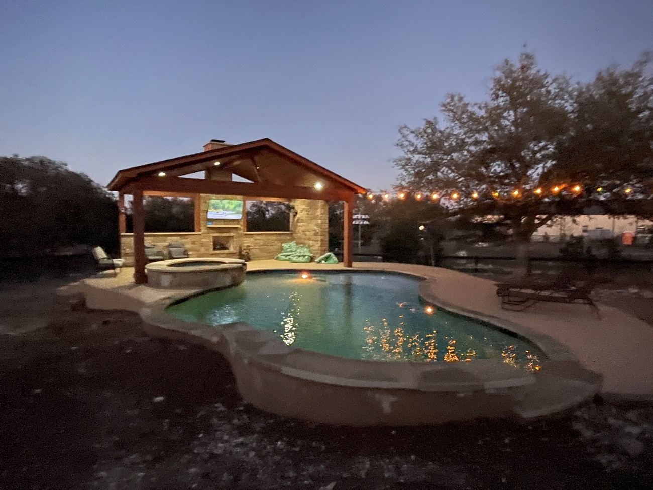 NW Leander Backyard After Archadeck Completed Project