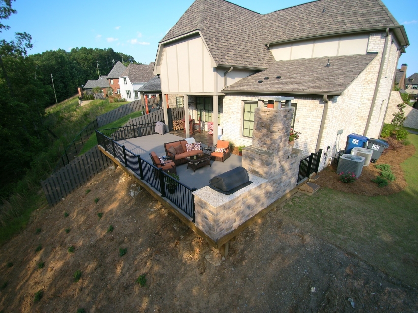 Beasley AL Outdoor Living Space