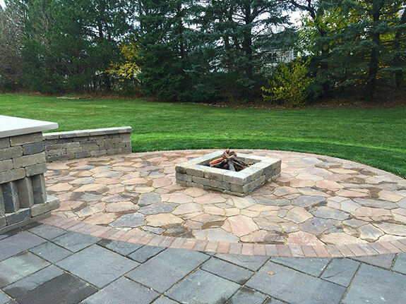custom gas fire pit 