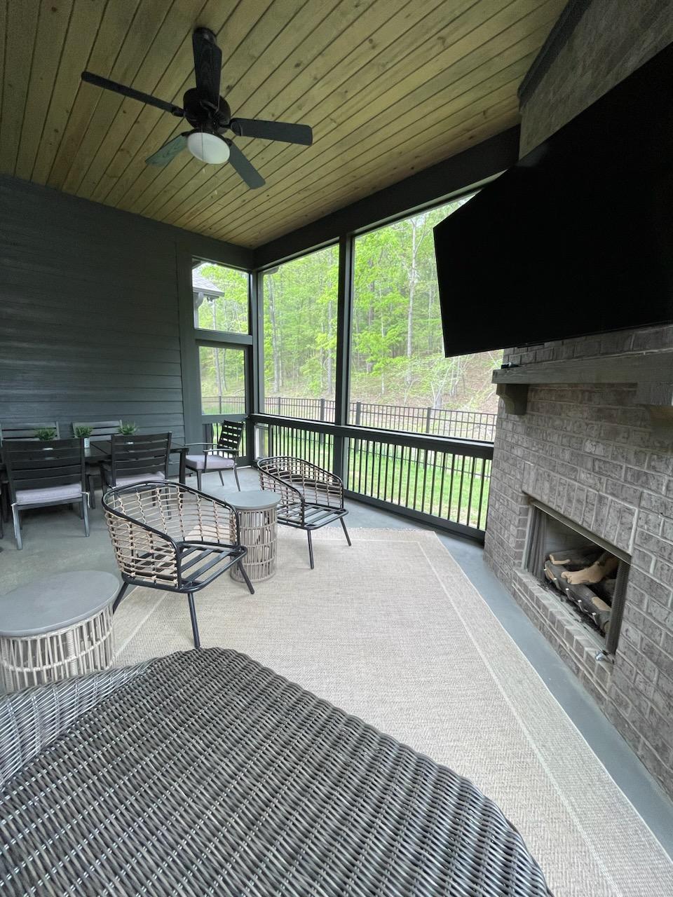 Hoover Screened Porch Refurbish