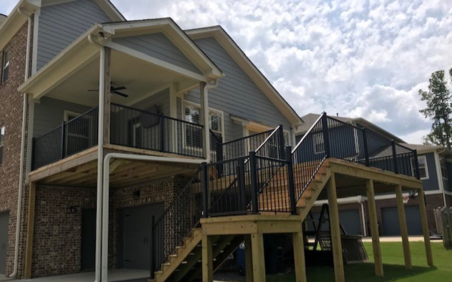 side deck and porch combination 