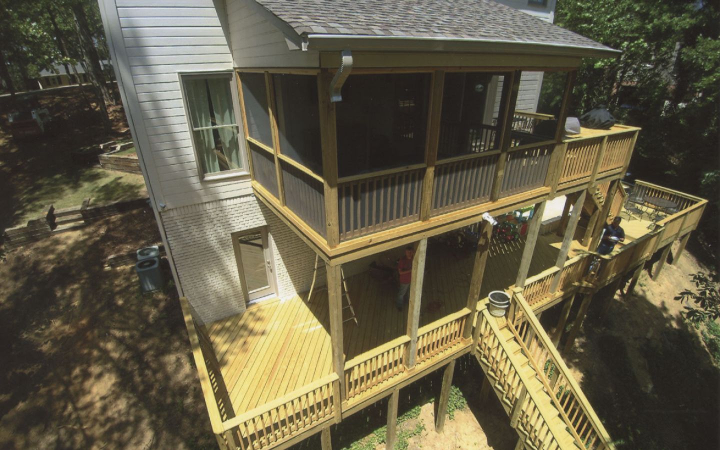 extending roof overhang porch or adding a porch