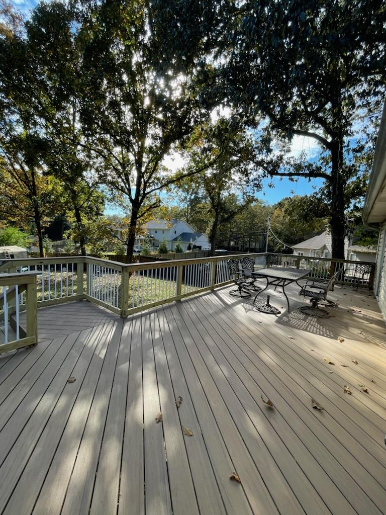 custom deck build