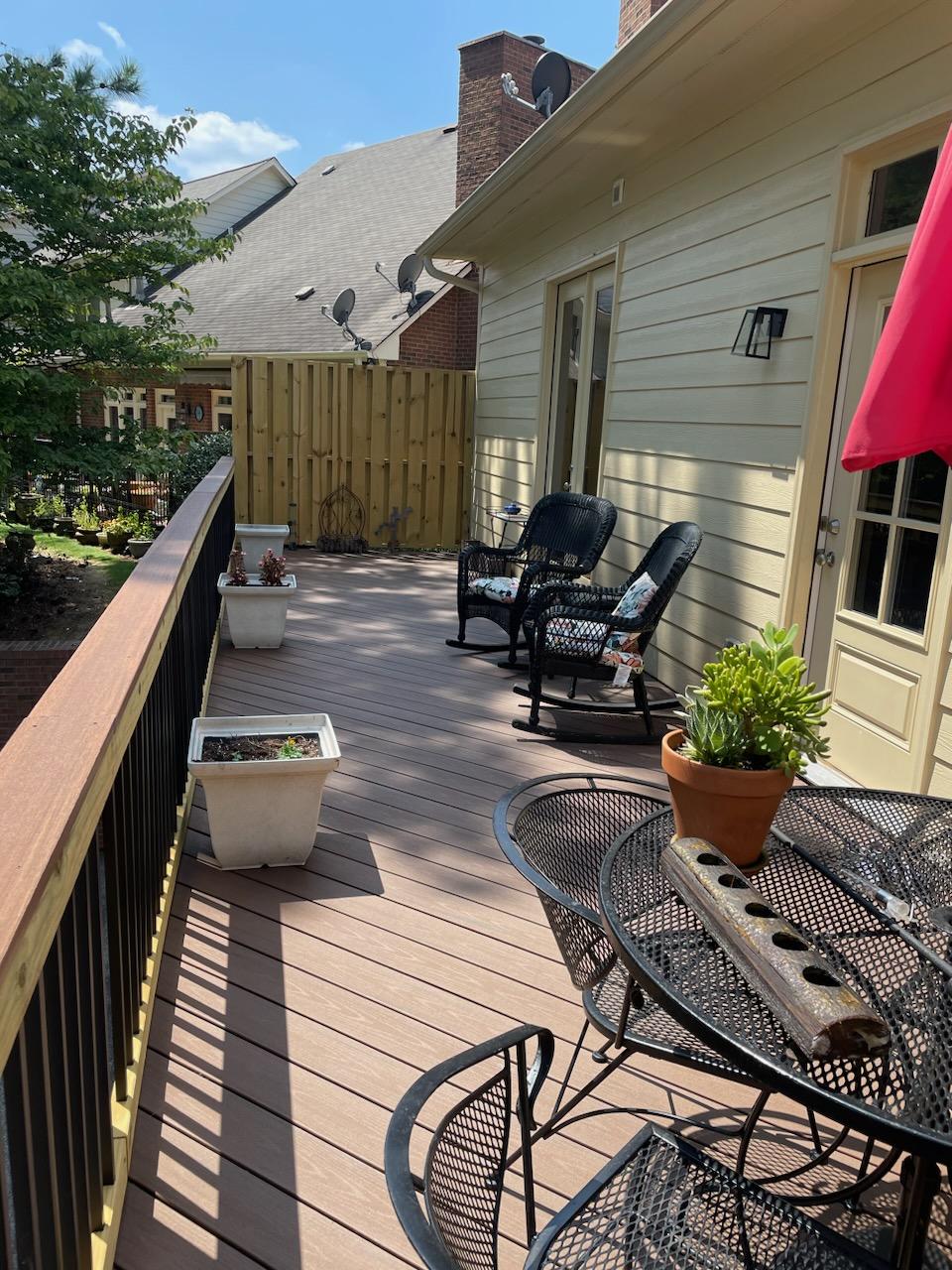 Low maintenance deck