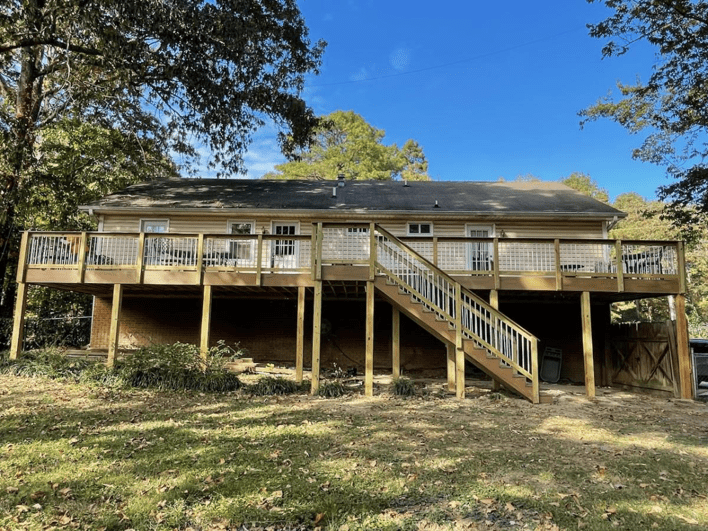 low maintenance deck