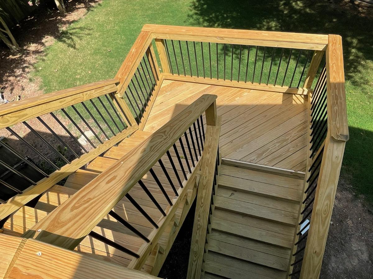 reconfigured stair design