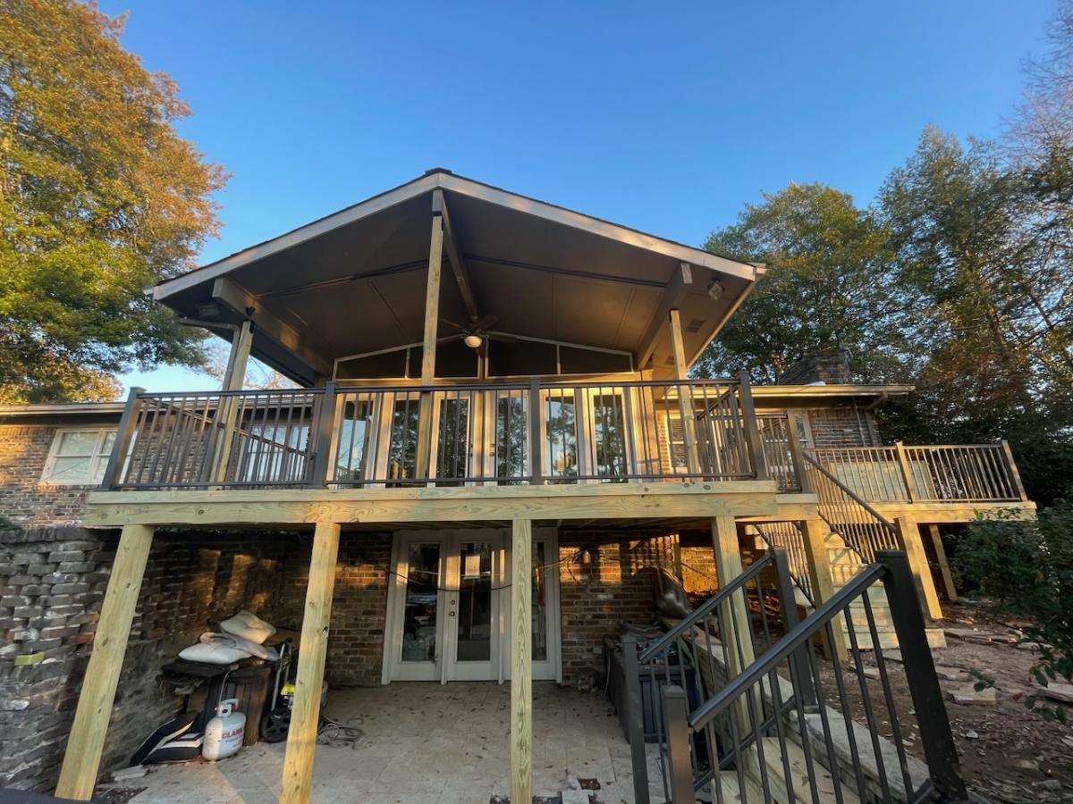 covered deck