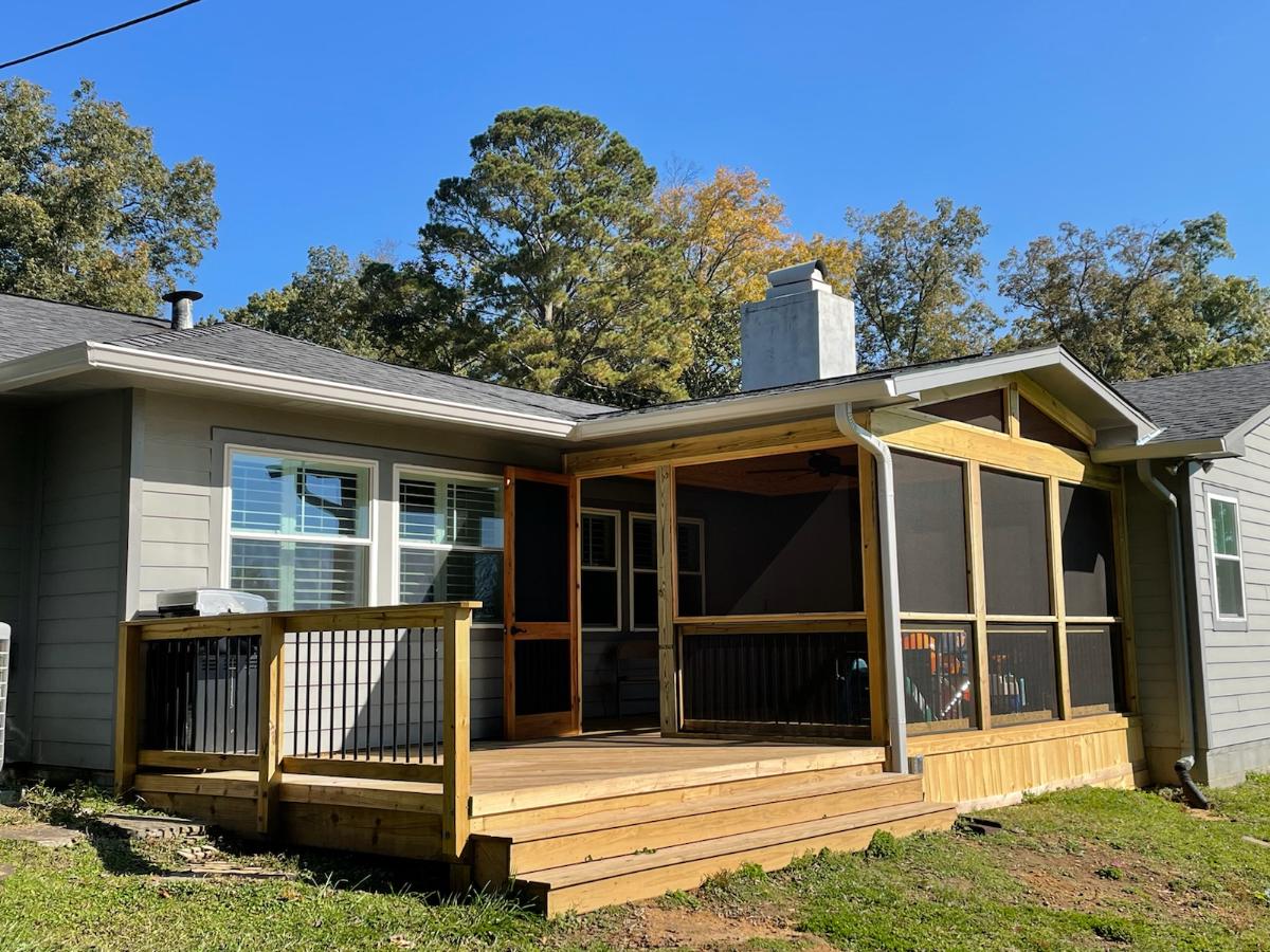 Vestavia AL deck and porch builders.