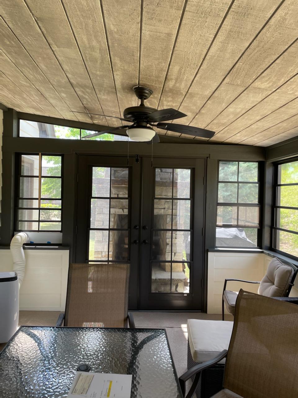 Hoover AL EZE Breeze Custom 3 Season Room with Custom Doors
