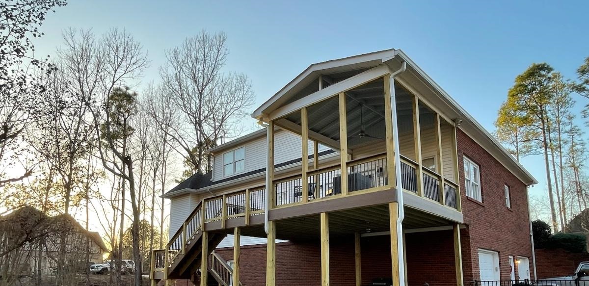 porch and deck refurbish