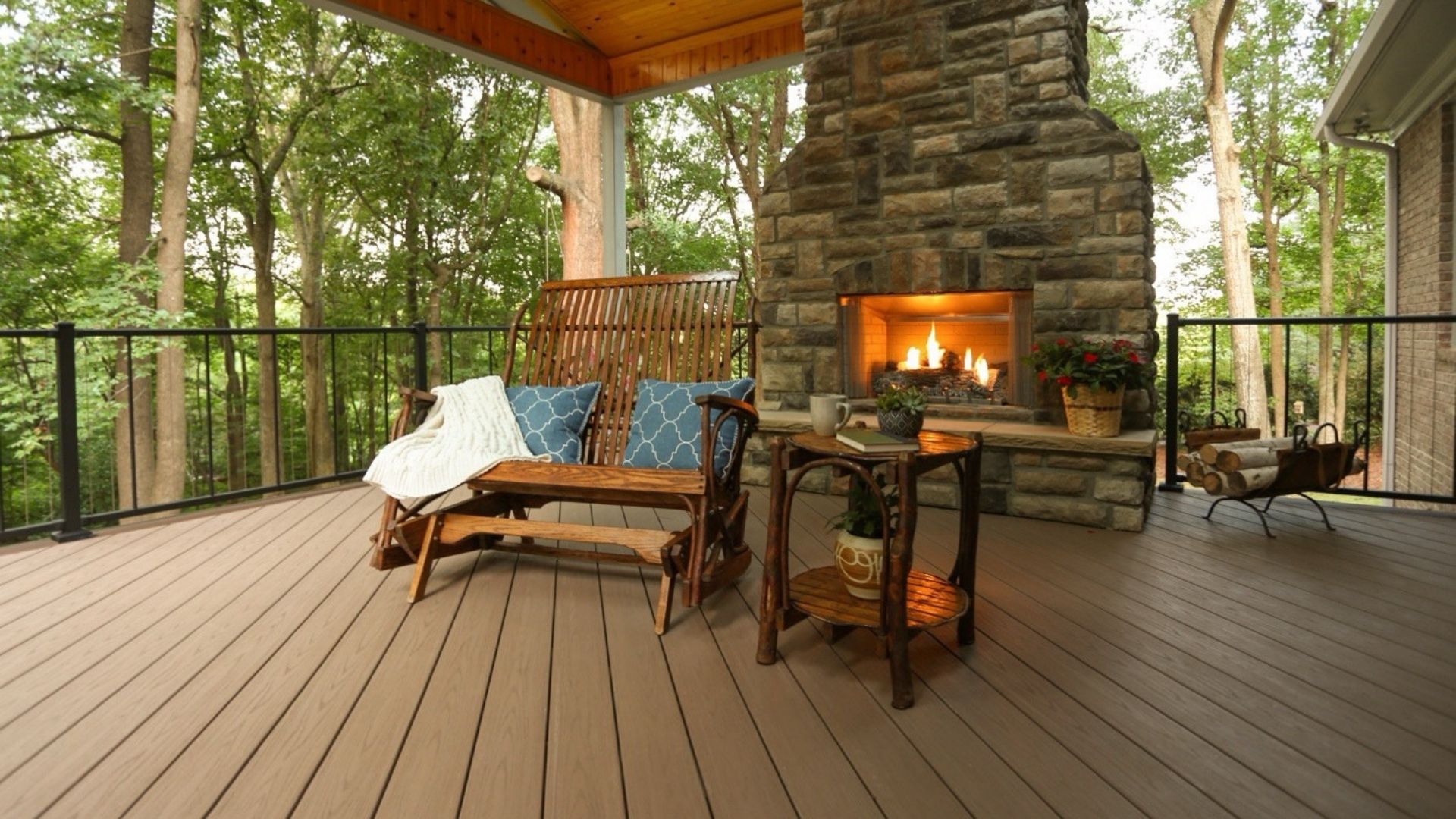 porch extensions for hillside homes