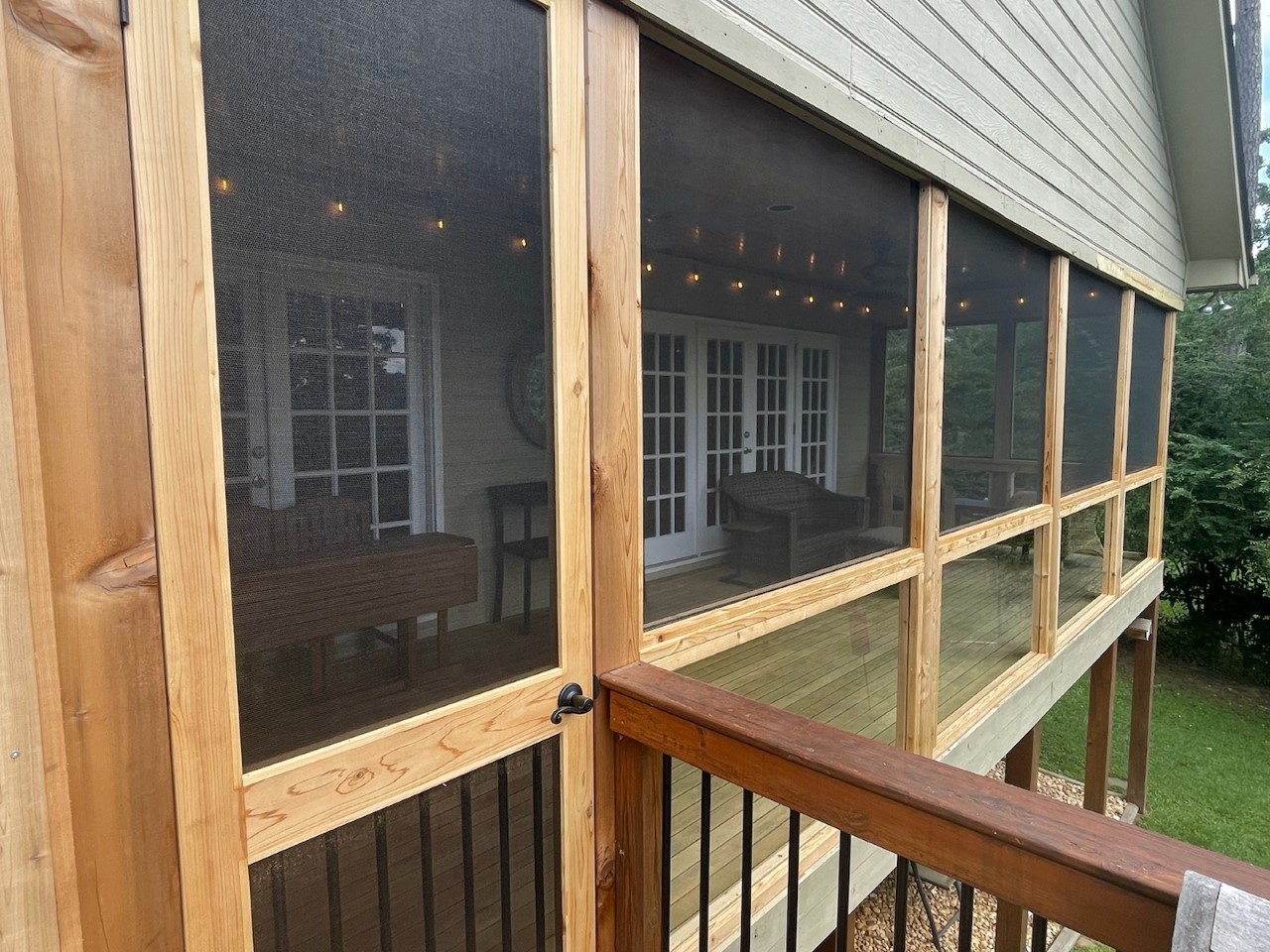 updated existing screened porch hoover al