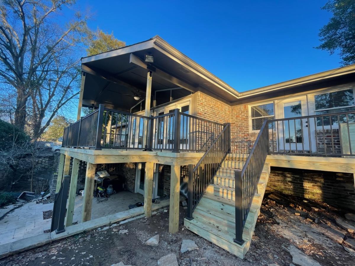 covered deck