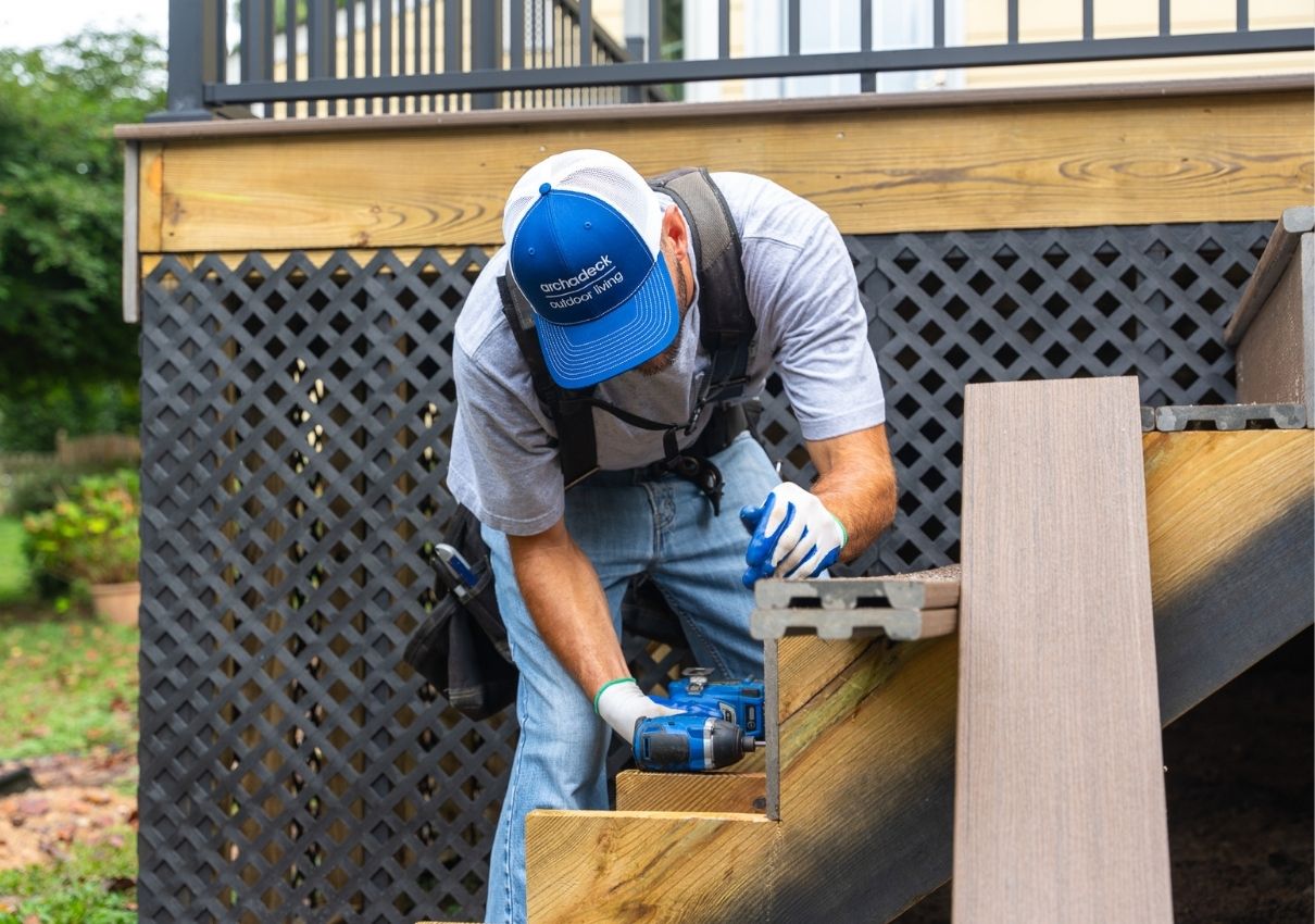 deck built to code, Macon deck company