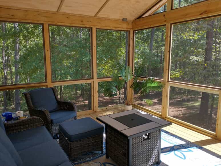 screened porch