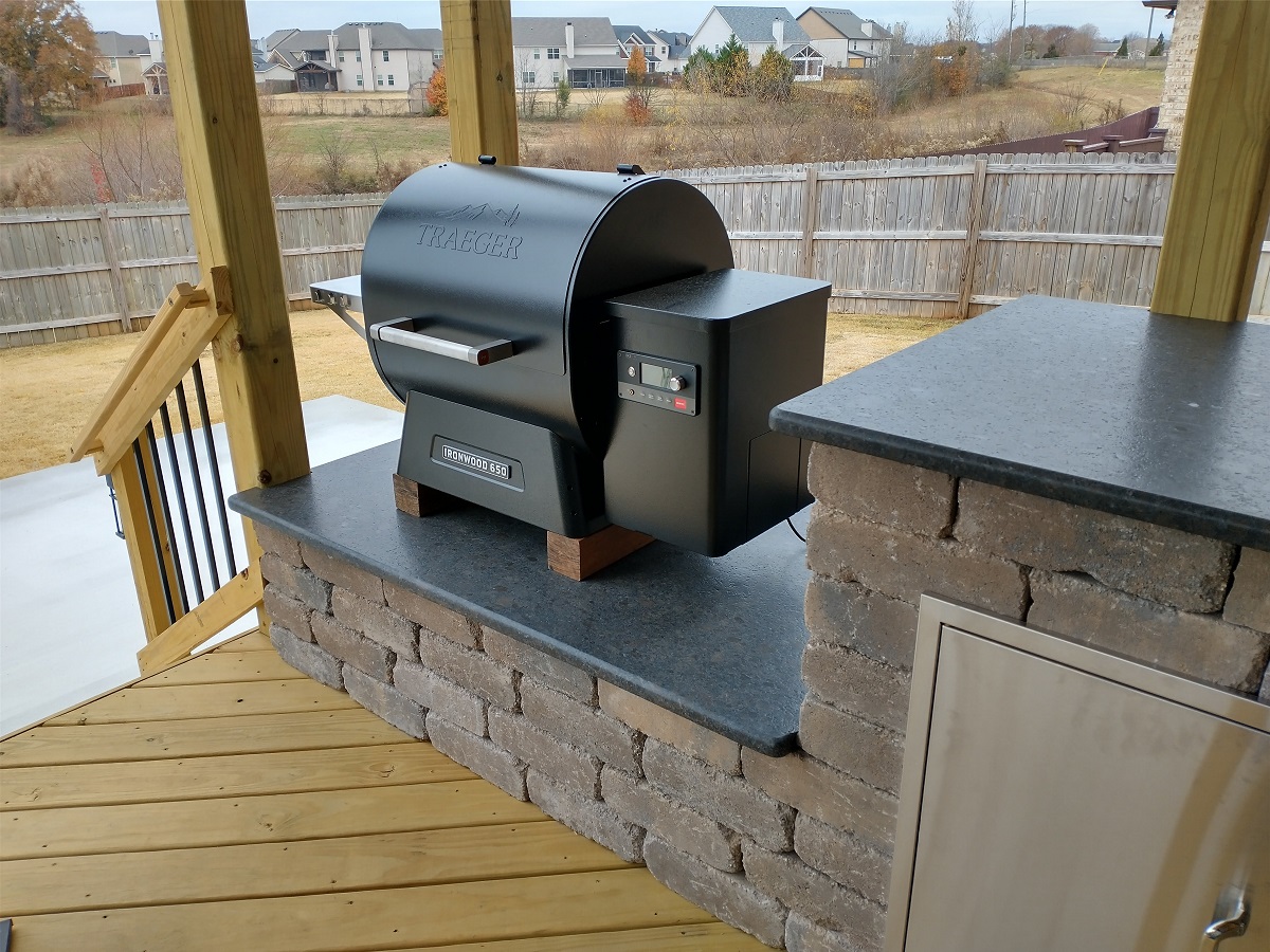Warner Robins GA Outdoor Kitchen