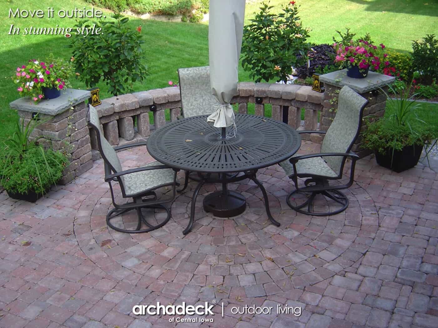 central iowa patio builder