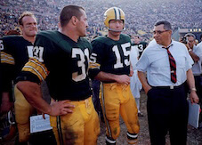 Players and coach discussing