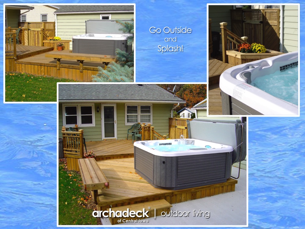 Pool And Hot Tub Decks And Patios Photo Gallery