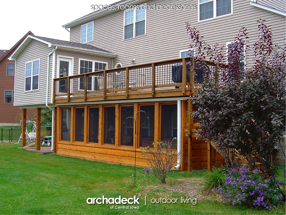 Screened Porches Photo Gallery, How To Screen In Patio Under Deck