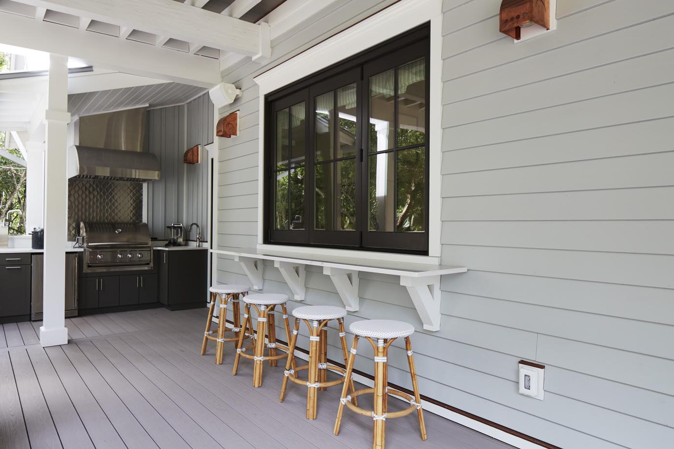 outdoor kitchens at secondary kitchens