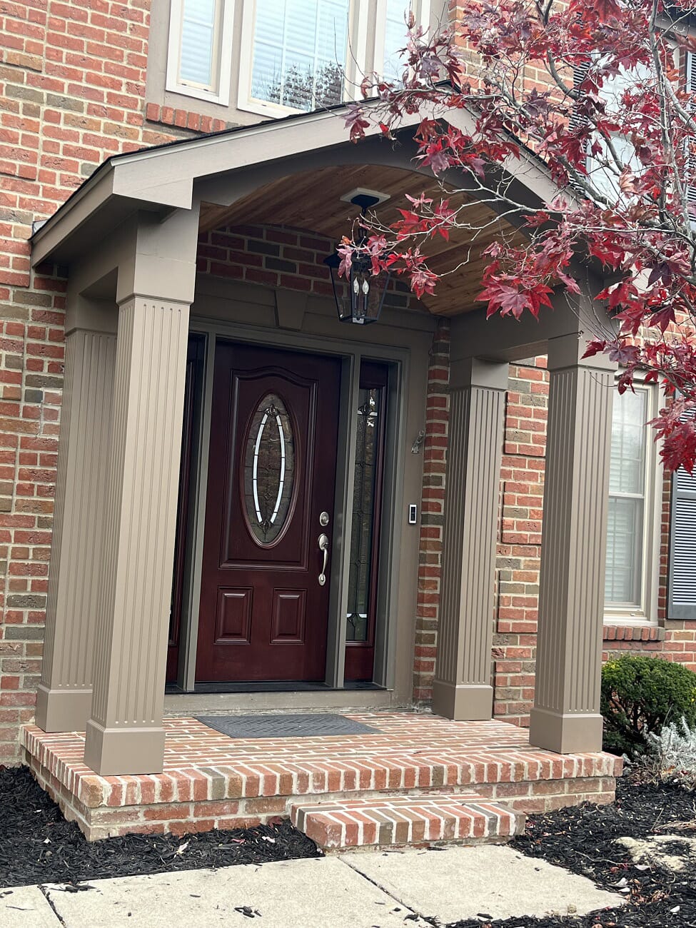 new custom porch