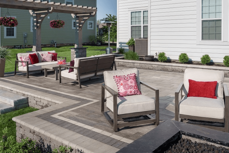 low maintenance patio