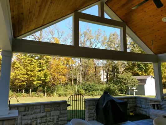 outdoor porch