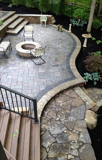 columbus paver patio design ideas