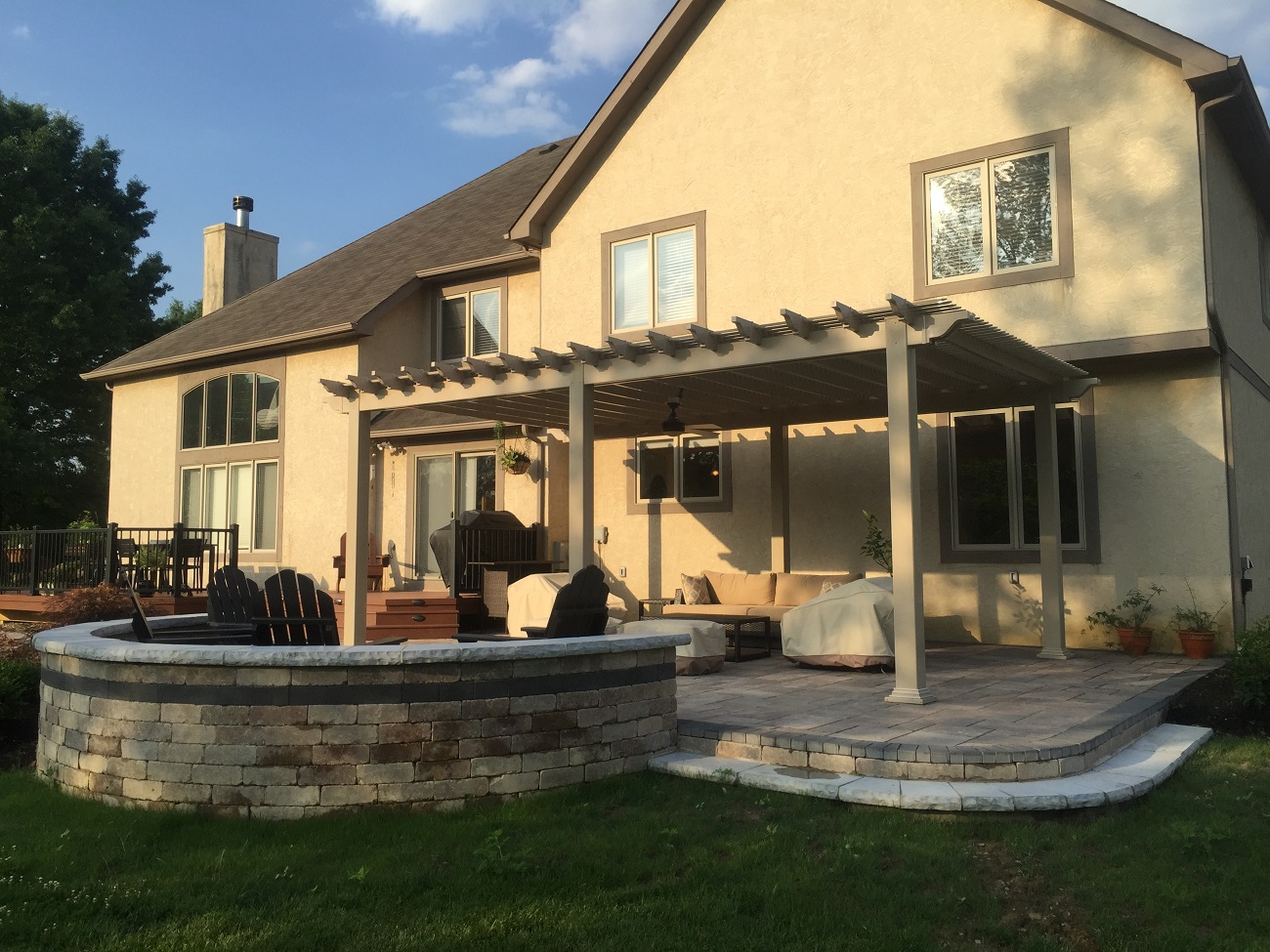 Columbus unilock patio builders