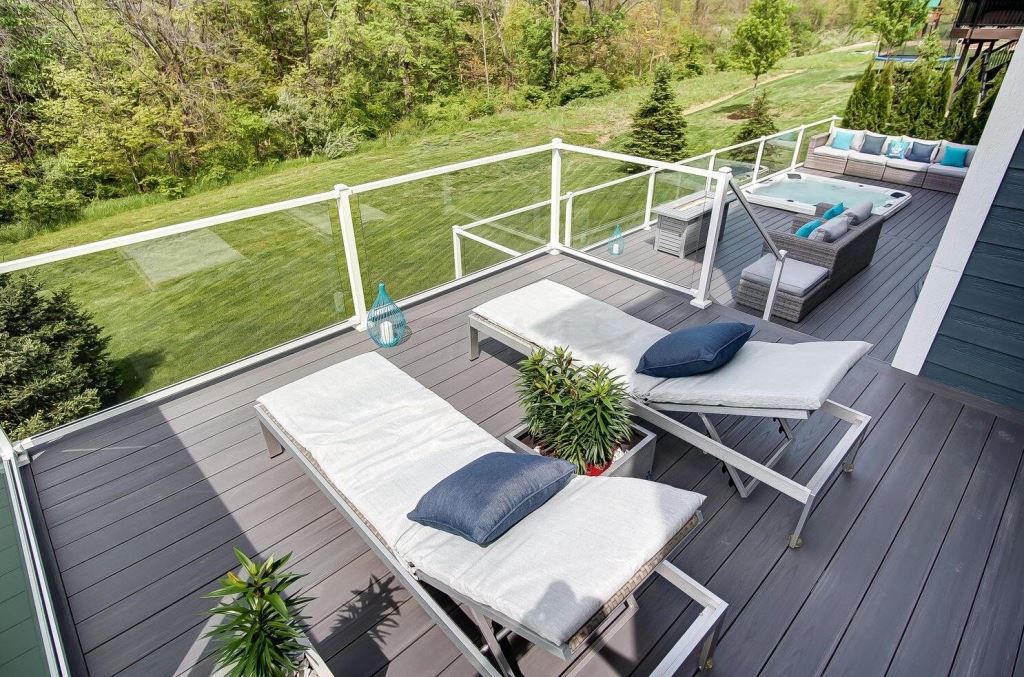 New hot trends in deck and patio designs.