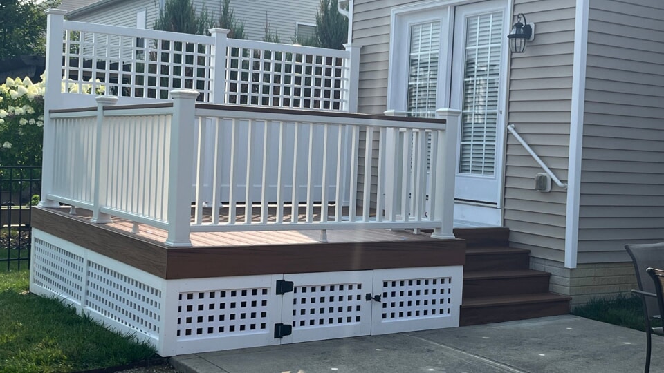 lattice deck skirting