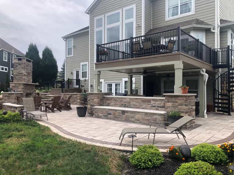 The outdoor living multifunctional and feature rich oasis is now