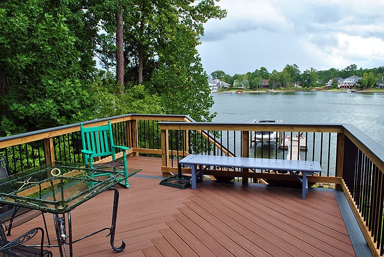 Lake Murray Trex Deck by Archadeck SC