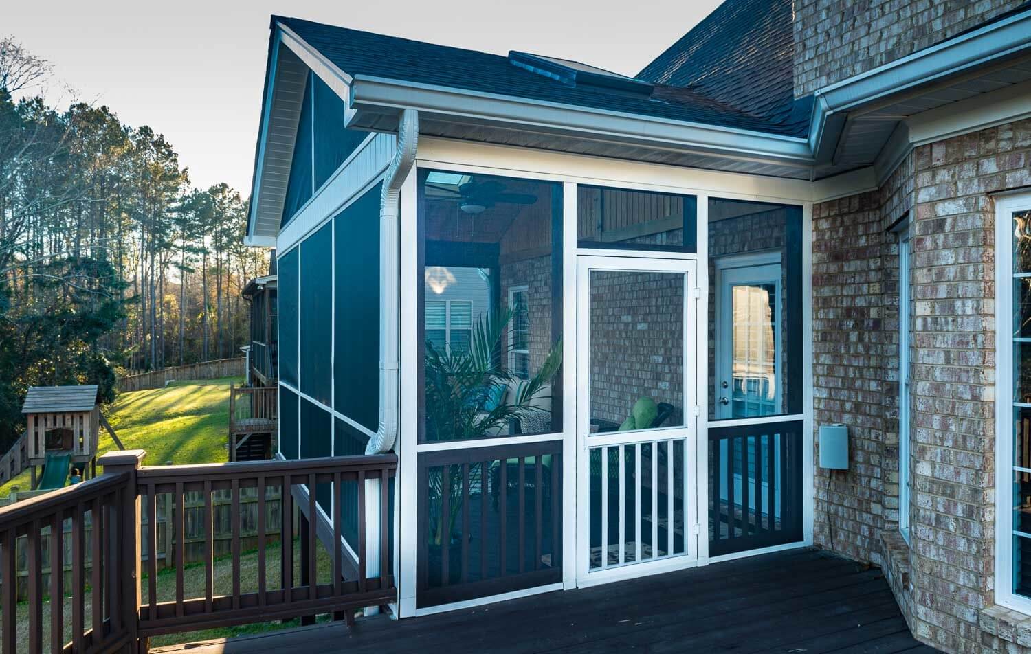 Your Screened Porch Exterior What S On The Outside Matters Too Archadeck Of Central South Carolina
