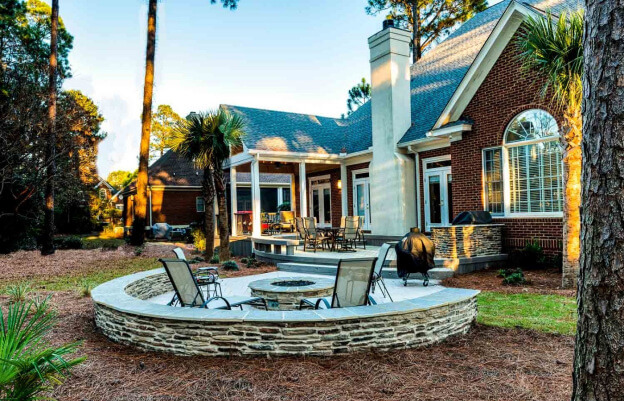 Columbia Patio and Fire Pit Builder
