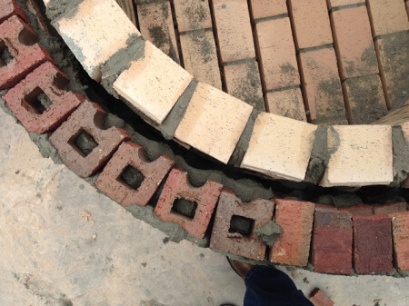 Central SC custom fire pit details