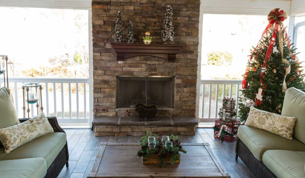 Christmas decoration at home